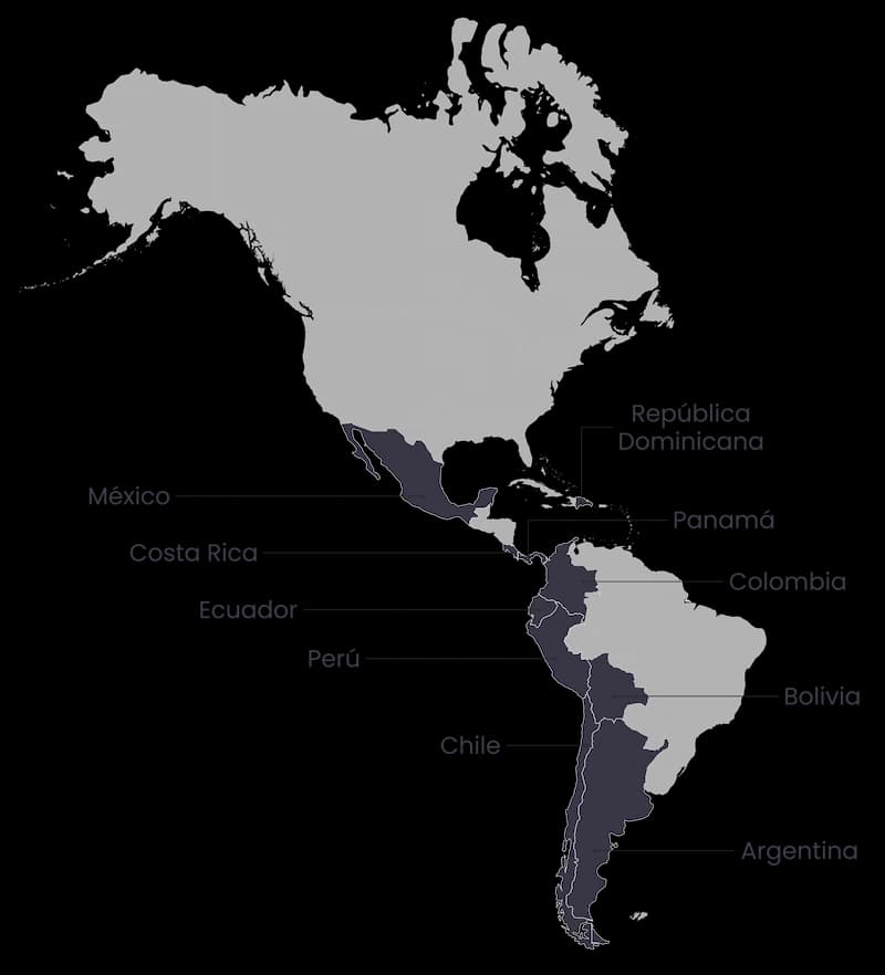 Mapa de presencia FWP